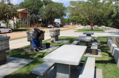 Novas churrasqueiras do Lami já estão disponíveis para uso no Carnaval