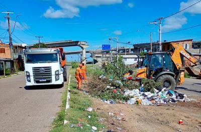 Mutirão de limpeza recolhe 45 toneladas de resíduos na Vila Farrapos