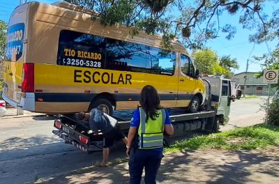 transporte escolar clandestino ou irregular