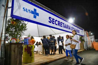 Serviço médico de urgência e emergência faz mais de 50 atendimentos de saúde no Carnaval do Porto Seco