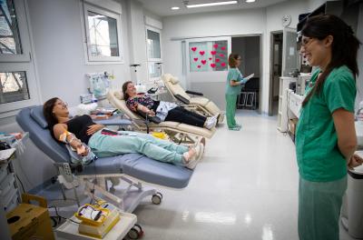 Triagem no Banco de Sangue do HPS inclui check-up gratuito para doadores