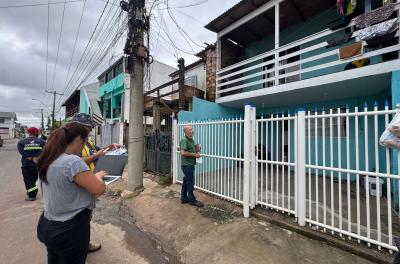 Diálogo com famílias do Dique da Aderbal 