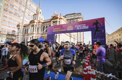 Prova integra as comemorações dos 254 anos da Capital e reforça vocação da cidade para as corridas de rua. Foto: César Lopes / PMPA / Arquivo