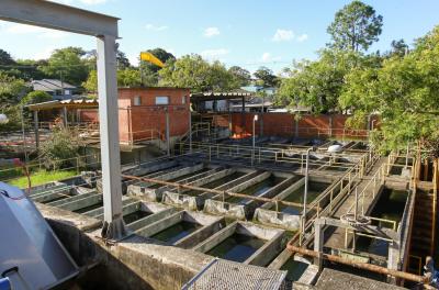 Obras de recuperação dos filtros da ETA Belém Novo avançam