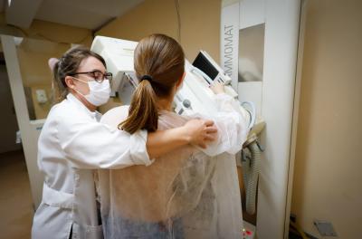 Imagem de mamografia