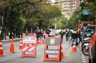 Blitz no transporte clandestino