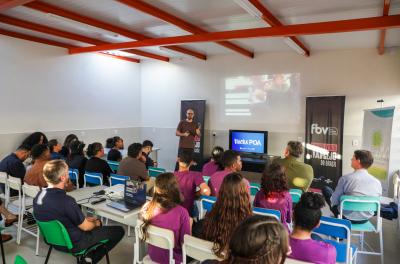 Comunidade da Cruzeiro recebe segundo encontro do HackaPOA etapa Feira Brasileira de Varejo