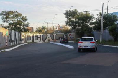 Avanço das obras na comporta 12 altera trânsito no acesso à região central