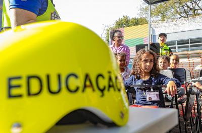EPTC reforça conscientização no trânsito durante encerramento do Maio Amarelo