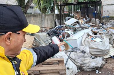 Operação Ferro Velho localiza material público furtado durante ação na Capital