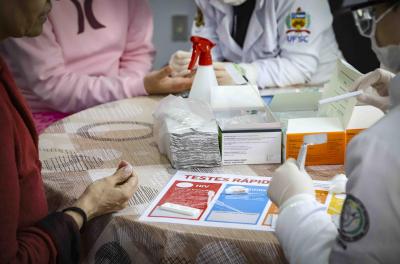 secretaria de saúde - testes rápidos