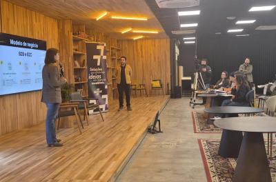 Gabinete de Inovação em parceria com o Sebrae RS, promoveu nesta segunda-feira, 29, o Demoday, um encontro voltado ao fortalecimento do ecossistema de inovação da Capital