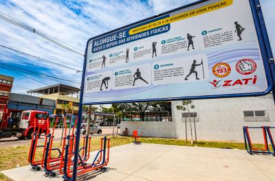 Prefeitura realiza manutenção em todas as academias ao ar livre da Capital