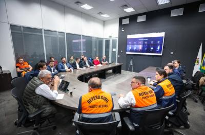 Prefeitura reforça atuação integrada durante alerta de chuvas intensas