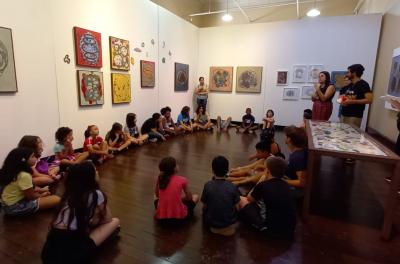 Férias no Museu: atividade especial para crianças na Pinacoteca Ruben Berta