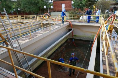 Obras de requalificação da ETA Belém Novo entram na fase final