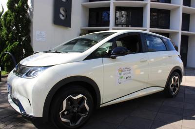 Prefeitura dá início a projeto-piloto para uso de carro 100% elétrico na frota locada
