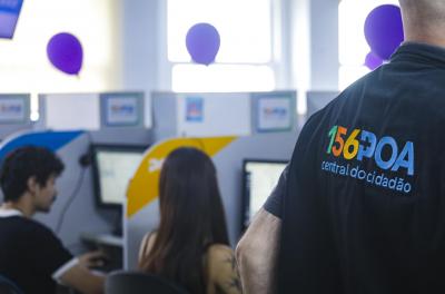 Central do Cidadão 156 será atualizada nesta quarta e migra para data center da Procempa
