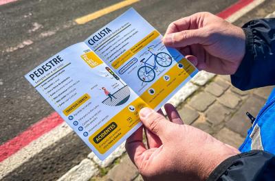 Ciclistas tem direitos e deveres no trânsito