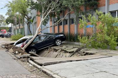 Dmae atua na reconstrução de galeria de macrodrenagem no bairro Floresta