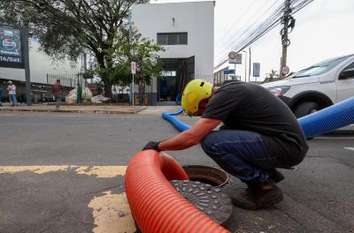 Obras de resiliência climática avançam nas casas de bombas do Centro Histórico
