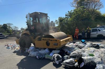 Operação integrada apreende e destrói mais de 90 mil óculos falsificados em Porto Alegre