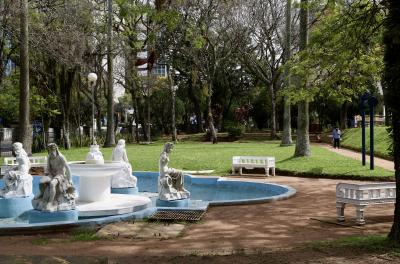 Jardim do Dmae terá novos equipamentos de recreação infantil e academia