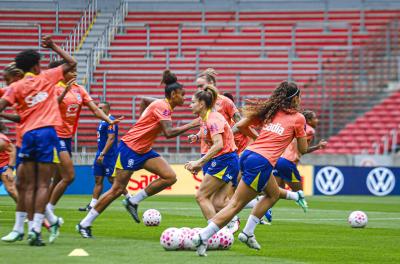 treino Seleção Feminina