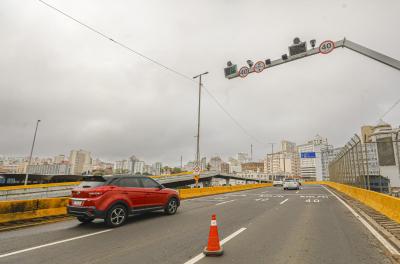 Lombada eletrônica no Corredor Humanitário começa a operar na segunda-feira