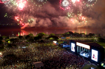 Réveillon no Parque Harmonia 
