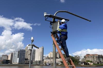 Dmae instala novas estações para monitoramento de nível no Guaíba e no Gravataí