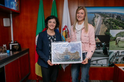 Vice-prefeita recebe embaixadora da Espanha e destaca iniciativas de segurança e inovação em Porto Alegre