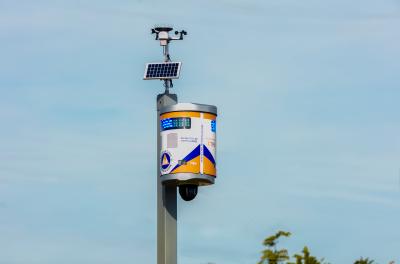 Totens de monitoramento e alerta