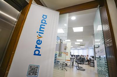 Foto de ambiente interno do Previmpa