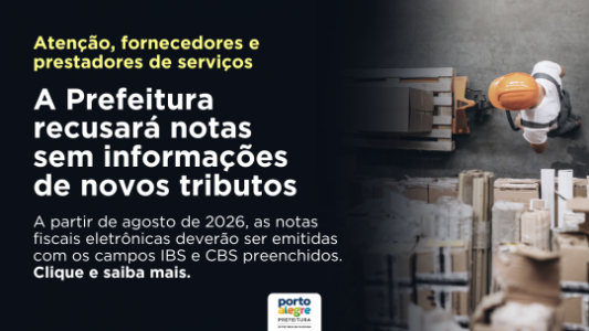 Prefeitura passará a recusar notas sem informações de novos tributos